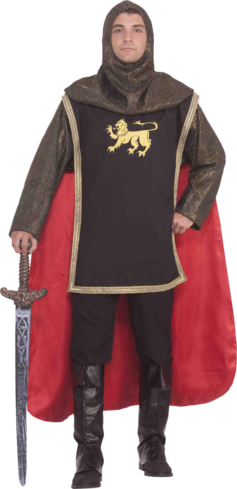 Medieval Knight Costume - ONE SIZE - image 1