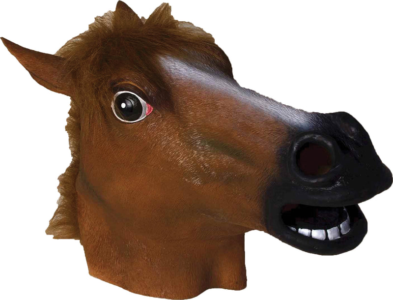 Horse Latex Mask - One Size Fits Most - image 1