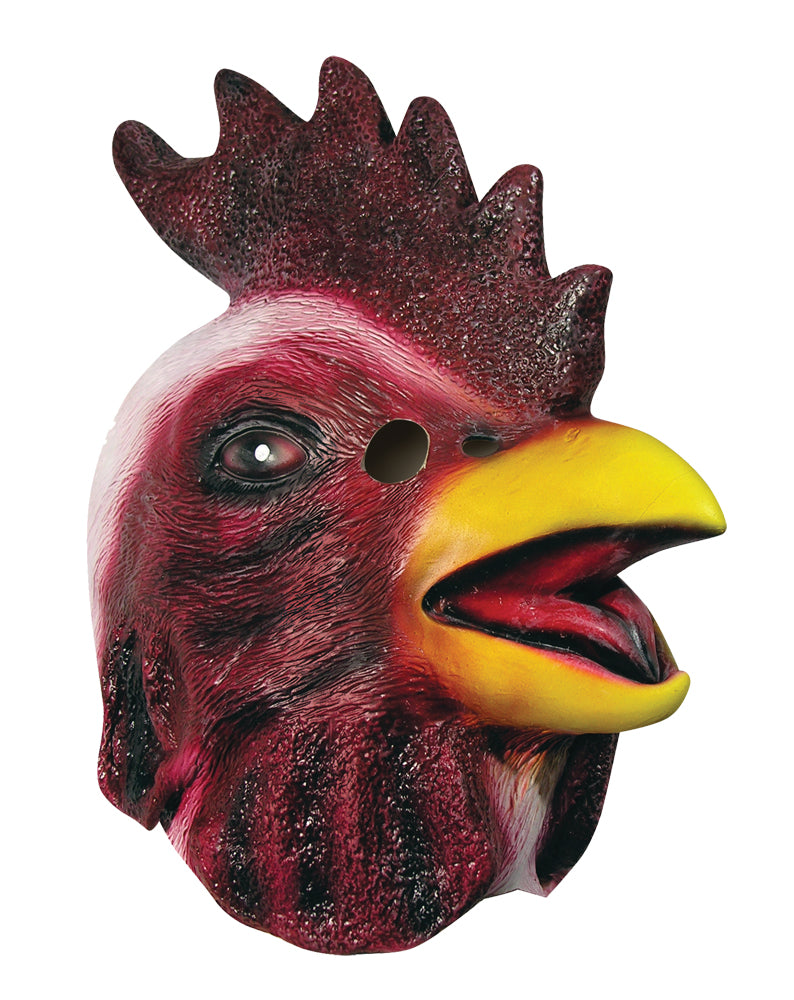 Chicken Latex Mask - One Size Fits Most - image 1