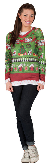 Ladies Ugly Christmas Sweater