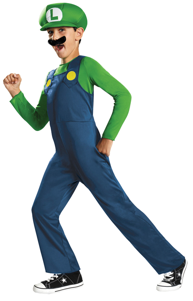 Luigi Classic Costume | Costume-Shop.com - Small 4-6 - image 1
