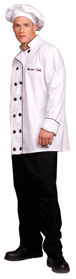 Master Chef Deluxe Outfit - One Size Fits Most - image 1