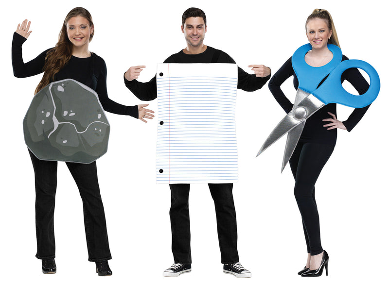Trio Game Night Costumes - One Size Fits Most - image 1