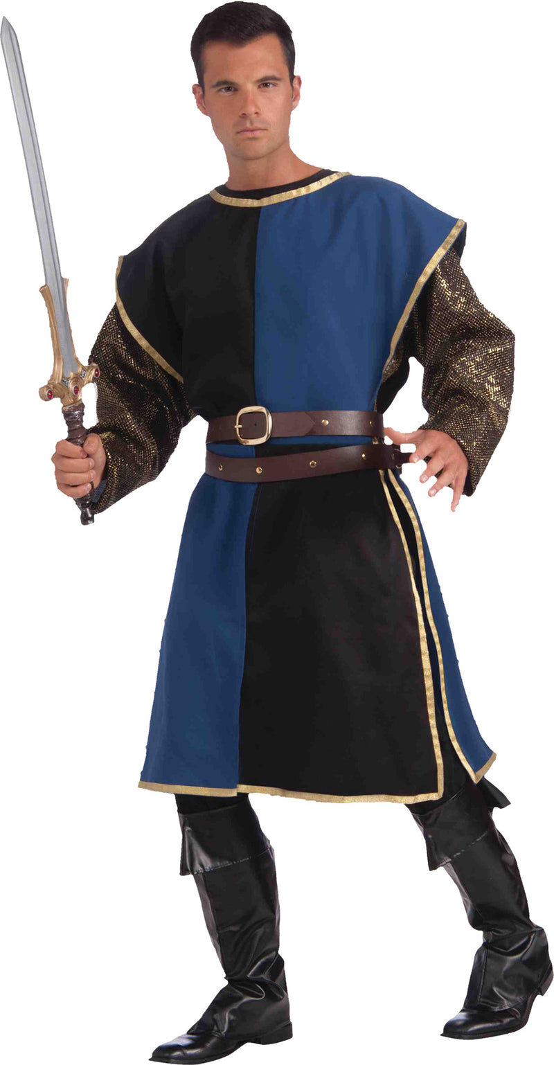 Medieval Tabard Blue Black - image 1
