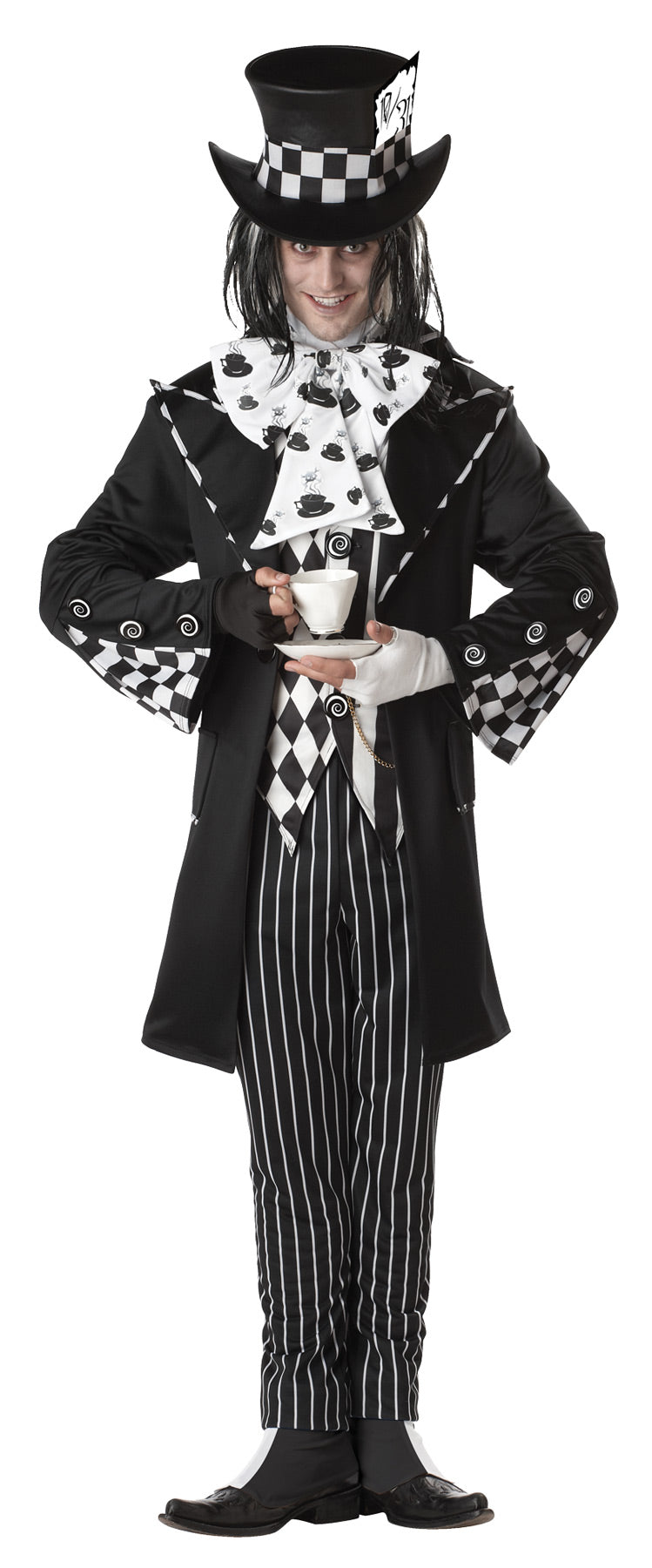 Dark Mad Hatter Costume - Large - image 1