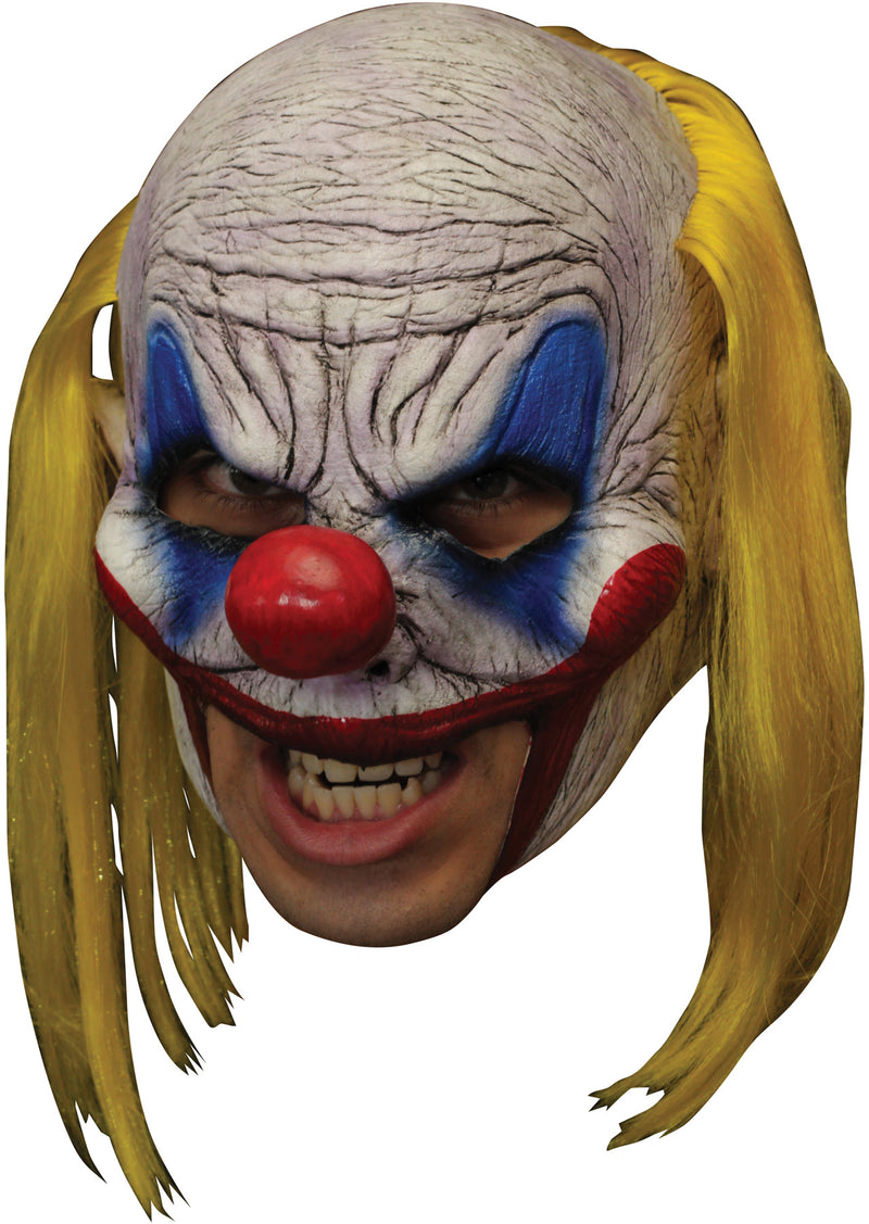 Clooney Clown Chinless Dlx Mas - One Size Fits Most - image 1