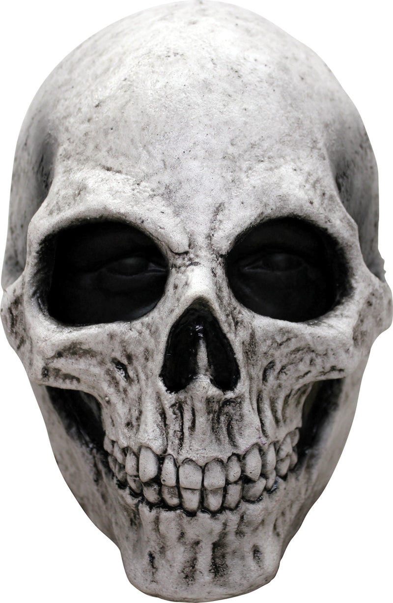 White Skull Latex Mask | Costume-Shop.com - One Size Fits Most - image 1