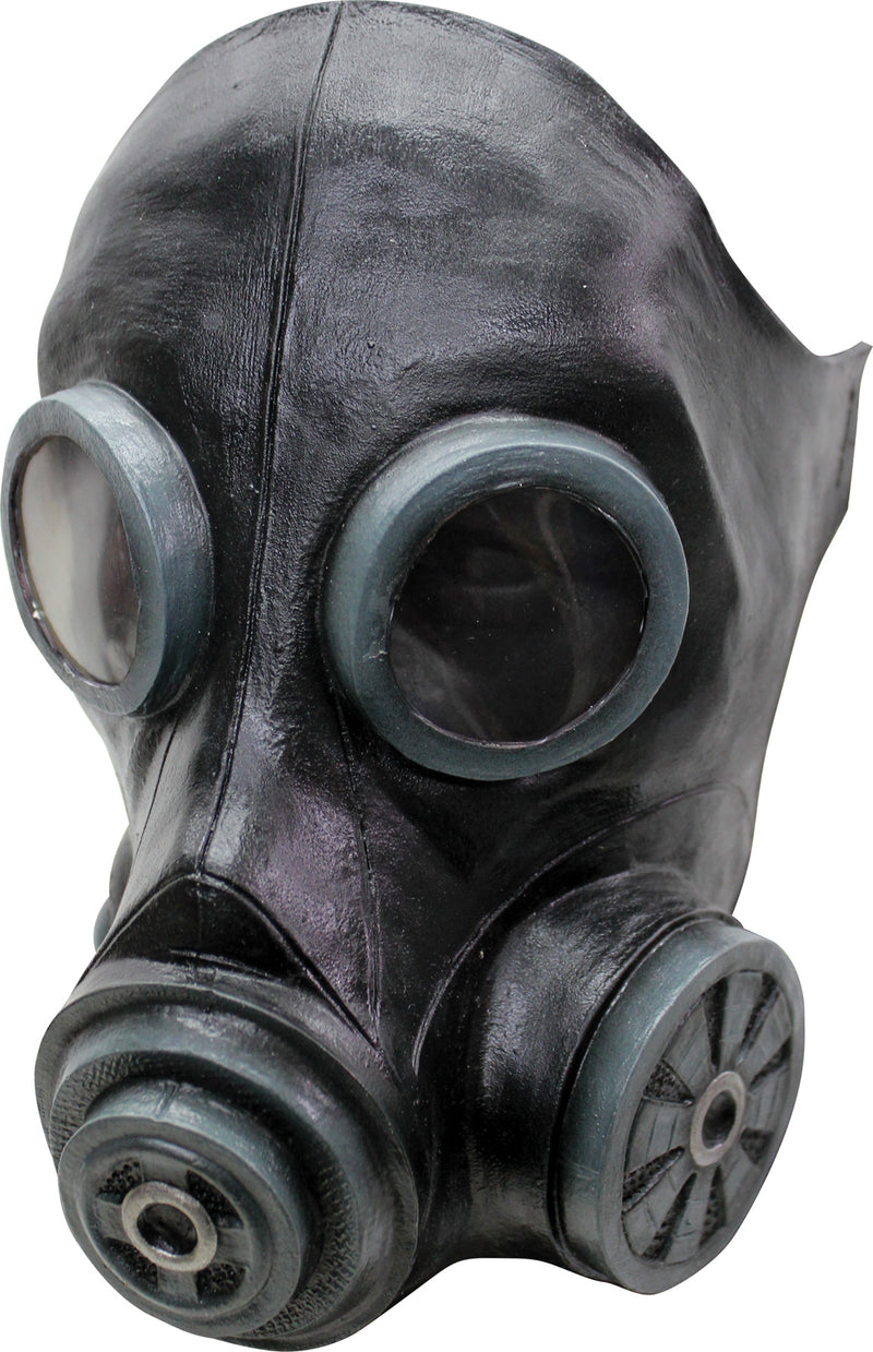 Smoke Black Latex Mask | Costume-Shop.com - One Size Fits Most - image 1