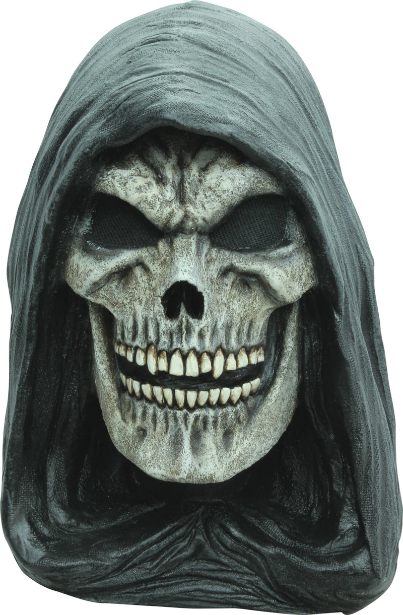 Grim Reaper Latex Mask - One Size Fits Most - image 1