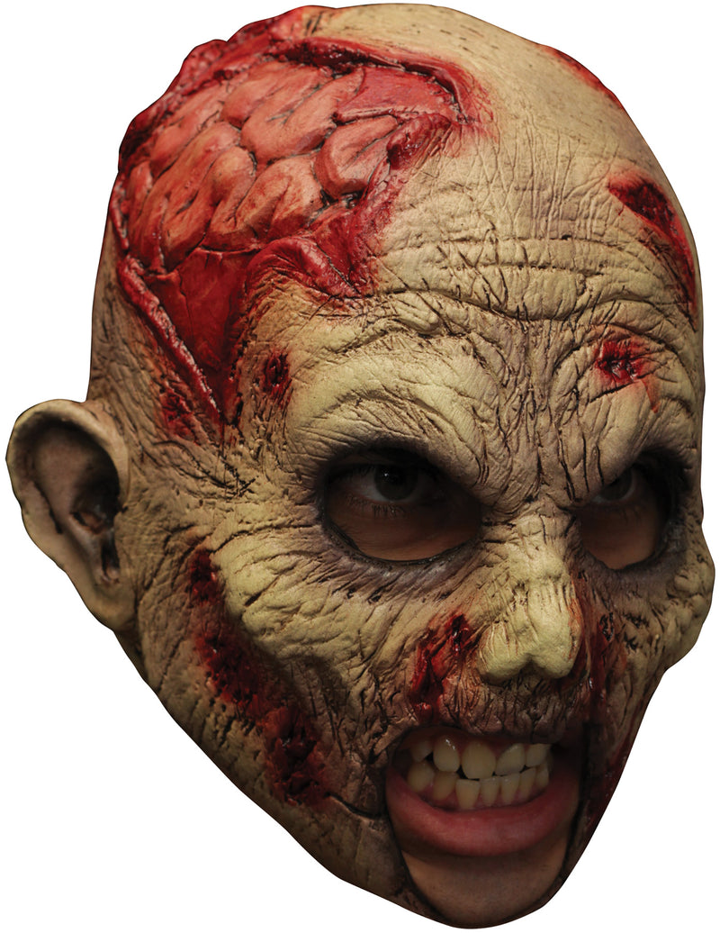 Undead Chinless Latex Mask - One Size Fits Most - image 1