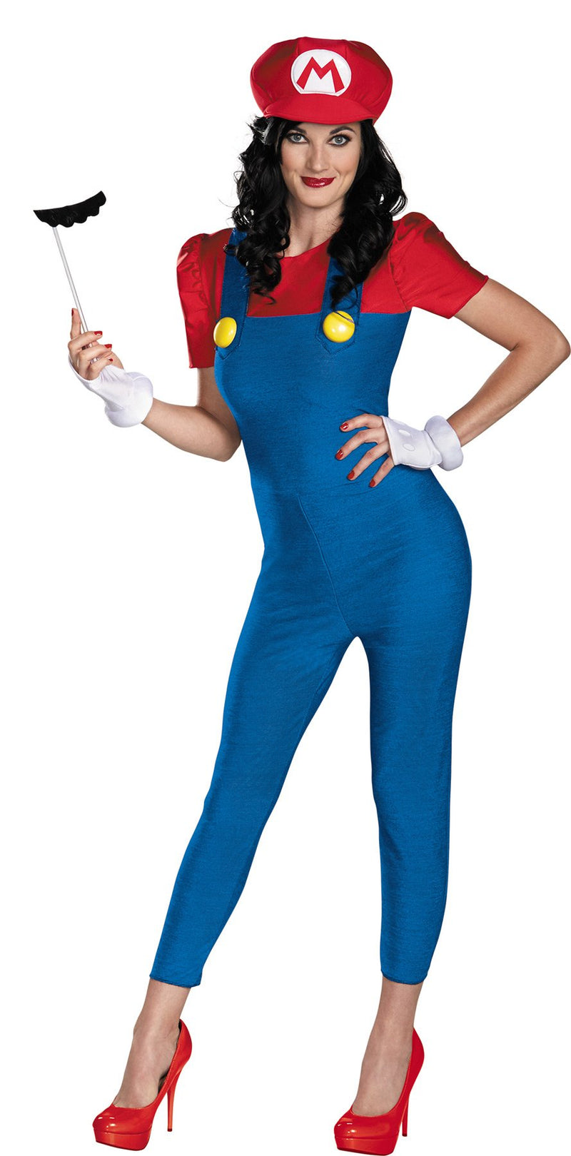 Pretty Mario Deluxe Costume - WOMEN 4-6 - image 1
