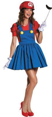 Mario Skirt Costume - WOMEN 8-10 - image 3