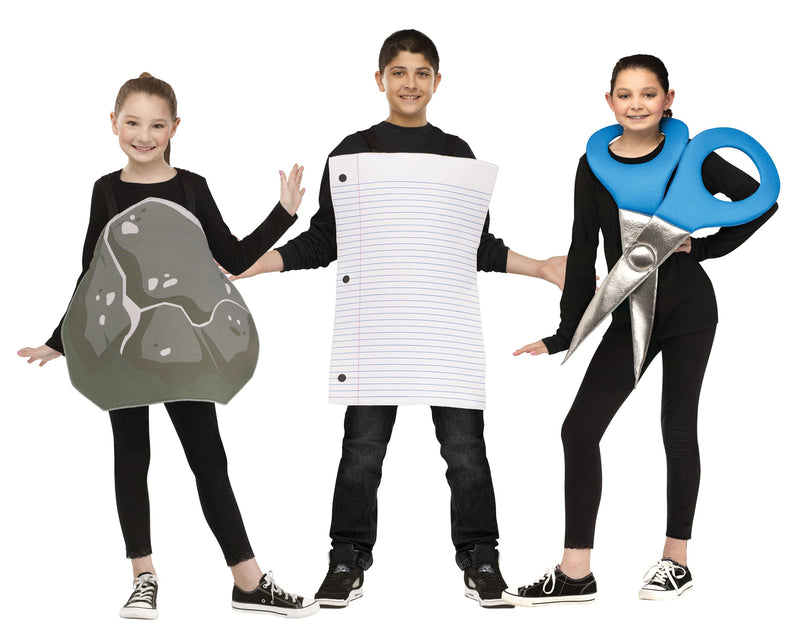 Rock Paper Scissors Trio | Costume-Shop.com