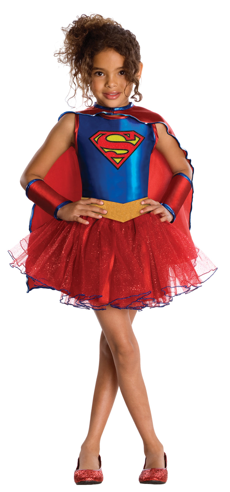 Superheroine Glitter Tutu Ensemble | Costume-Shop.com - Small 4-6 - image 1