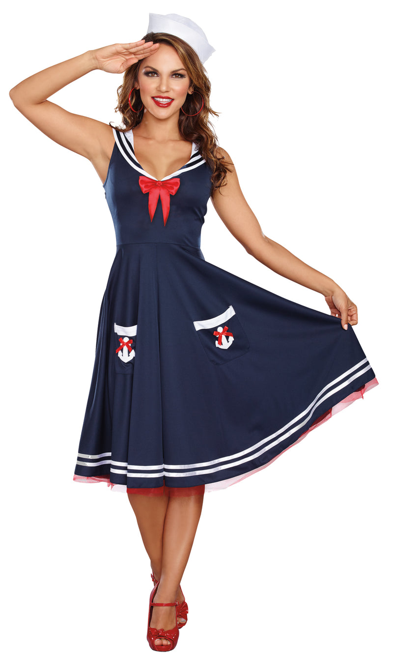 Vintage Sailor All Aboard | Costume-shop.com - ADULT SMALL - image 1
