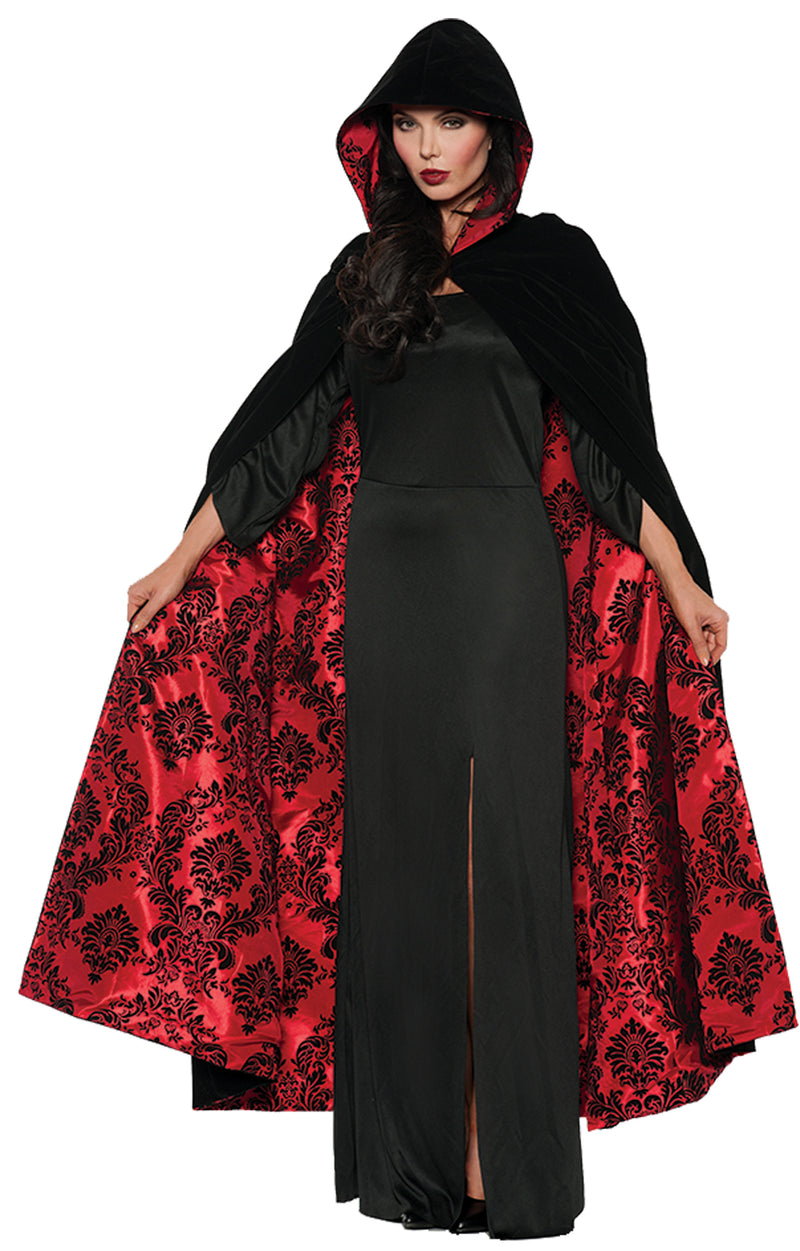 Luxurious Dual-Tone Velvet Cape | Costume-Shop.com - One Size Fits Most - image 1