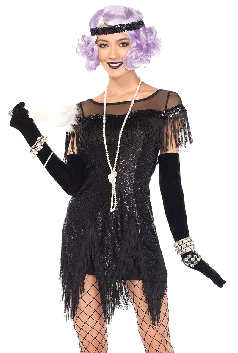 Flapper Foxtrot Costume - ADULT LARGE - image 1