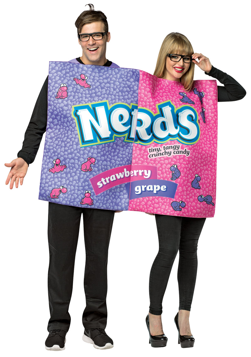 Nerds Box Couples Costume - One Size Fits Most - image 1