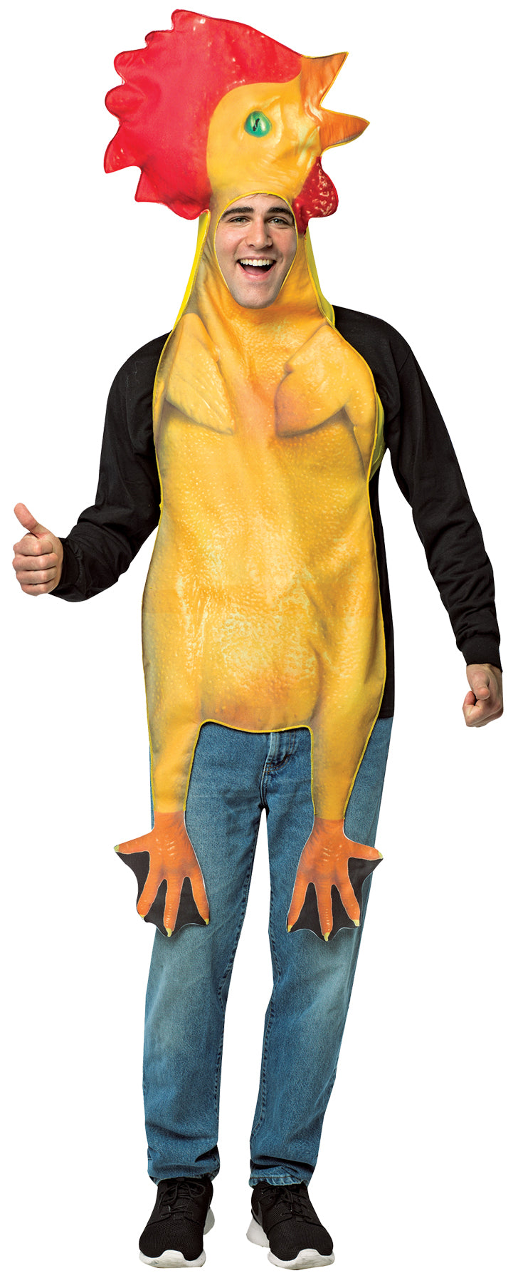 Comedic Rubber Chicken Tunic Costume | Costume-Shop.com - One Size Fits Most - image 1