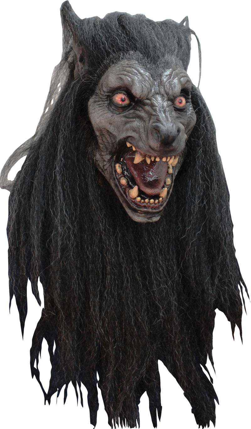 Black Moon Werewolf Mask - One Size Fits Most - image 1