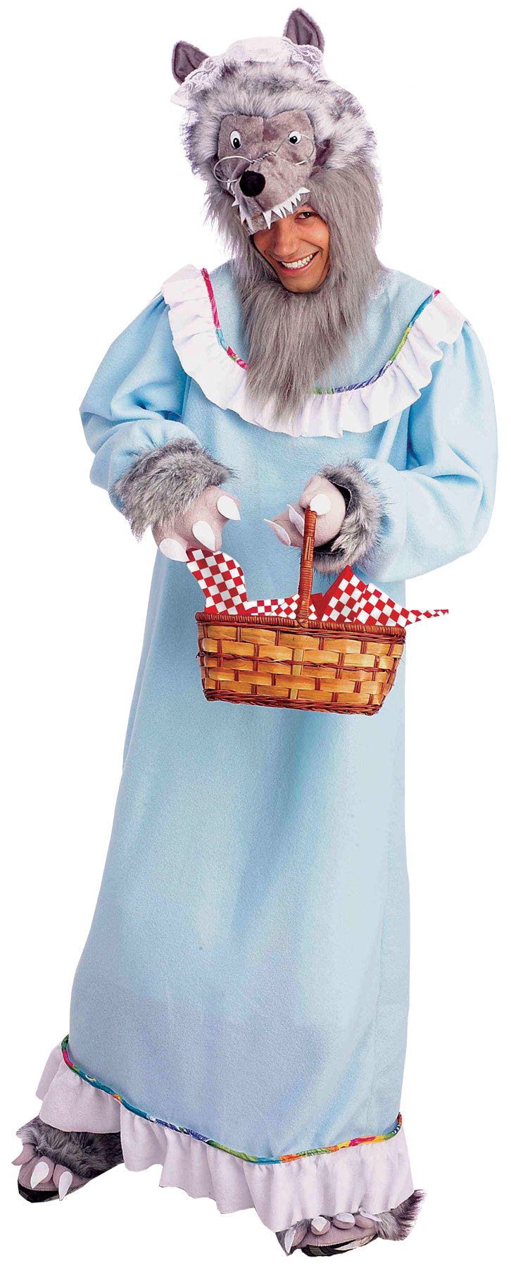 Fairytale Granny Wolf Disguise - One Size Fits Most - image 1