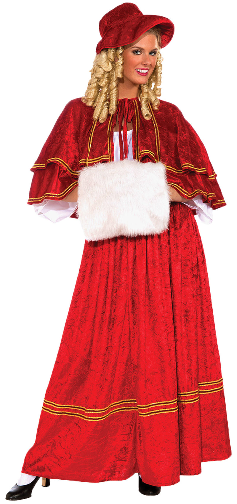 Christmas Caroler Costume - One Size - image 1