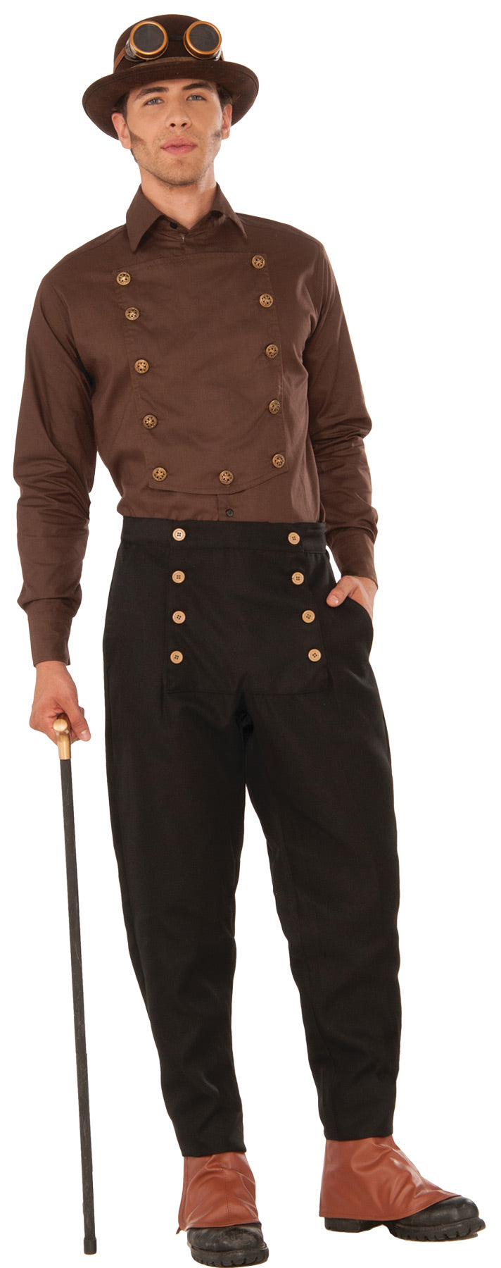 Victorian Steampunk Explorer Shirt | Costume-Shop.com - image 1