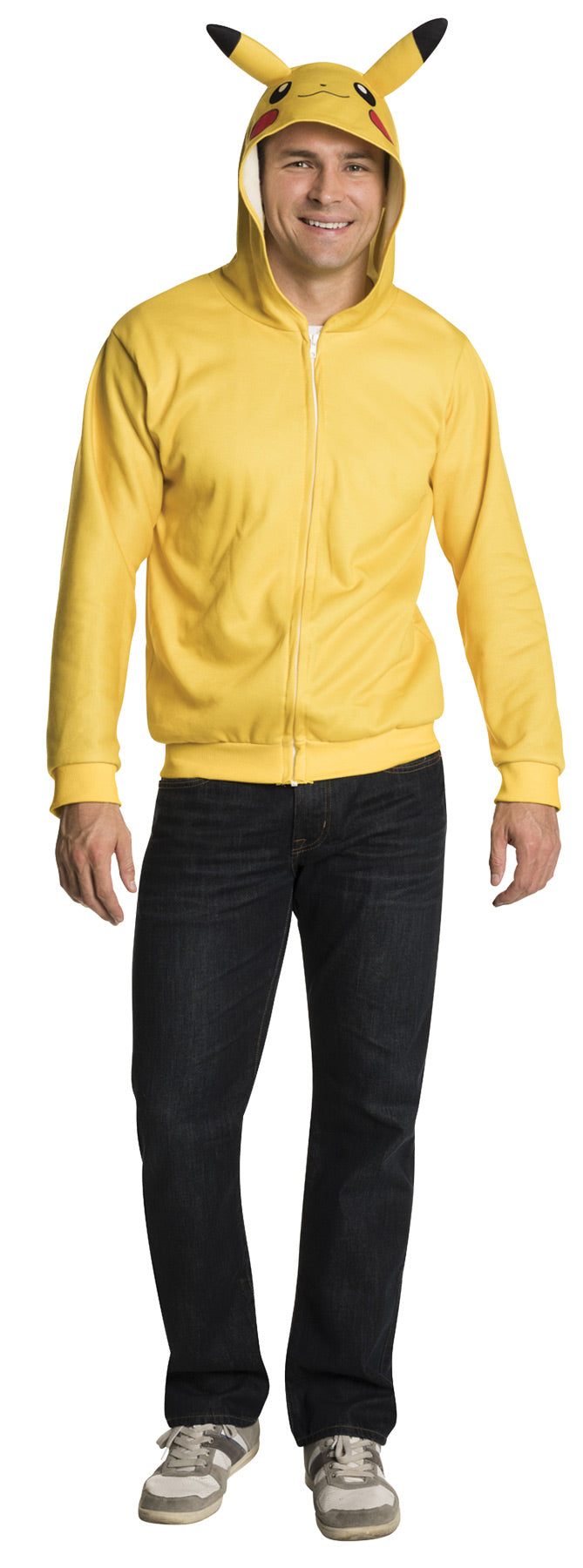 Pikachu Hoodie Costume - STANDARD - image 1