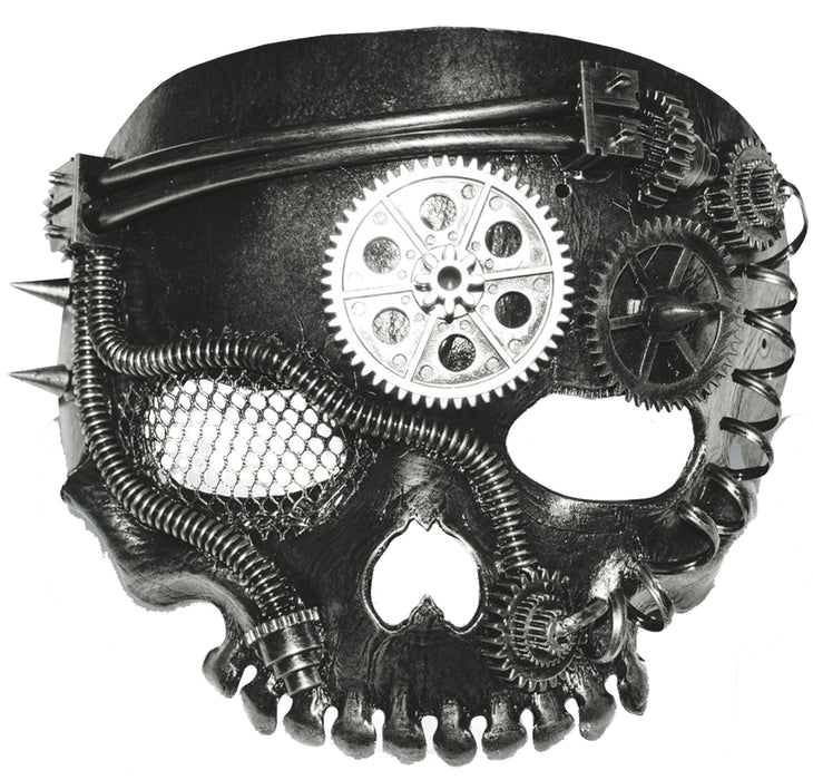 Steampunk Mask Jaw Skeleton