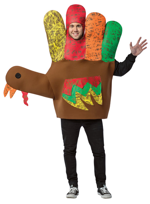 Life-Sized Hand Turkey Outfit