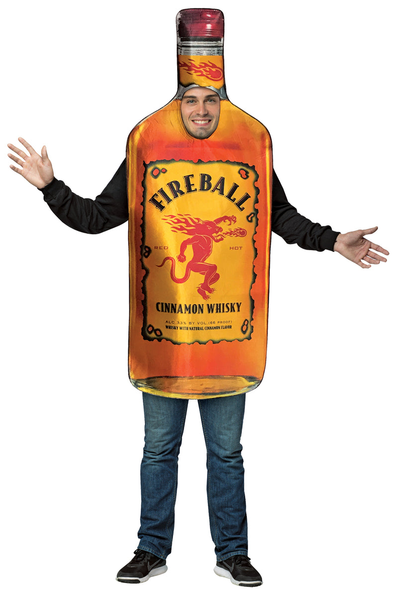 Fiery Cinnamon Whiskey Bottle | Costume-shop.com - One Size Fits Most - image 1