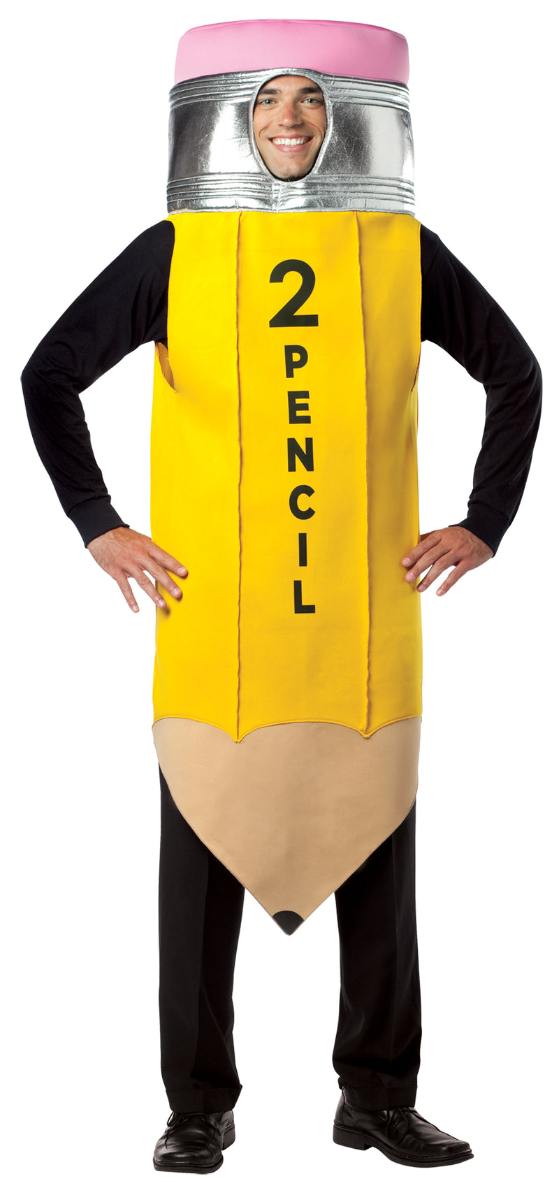 Scholarly Chic: No. 2 Pencil Costume - One Size Fits Most - image 1