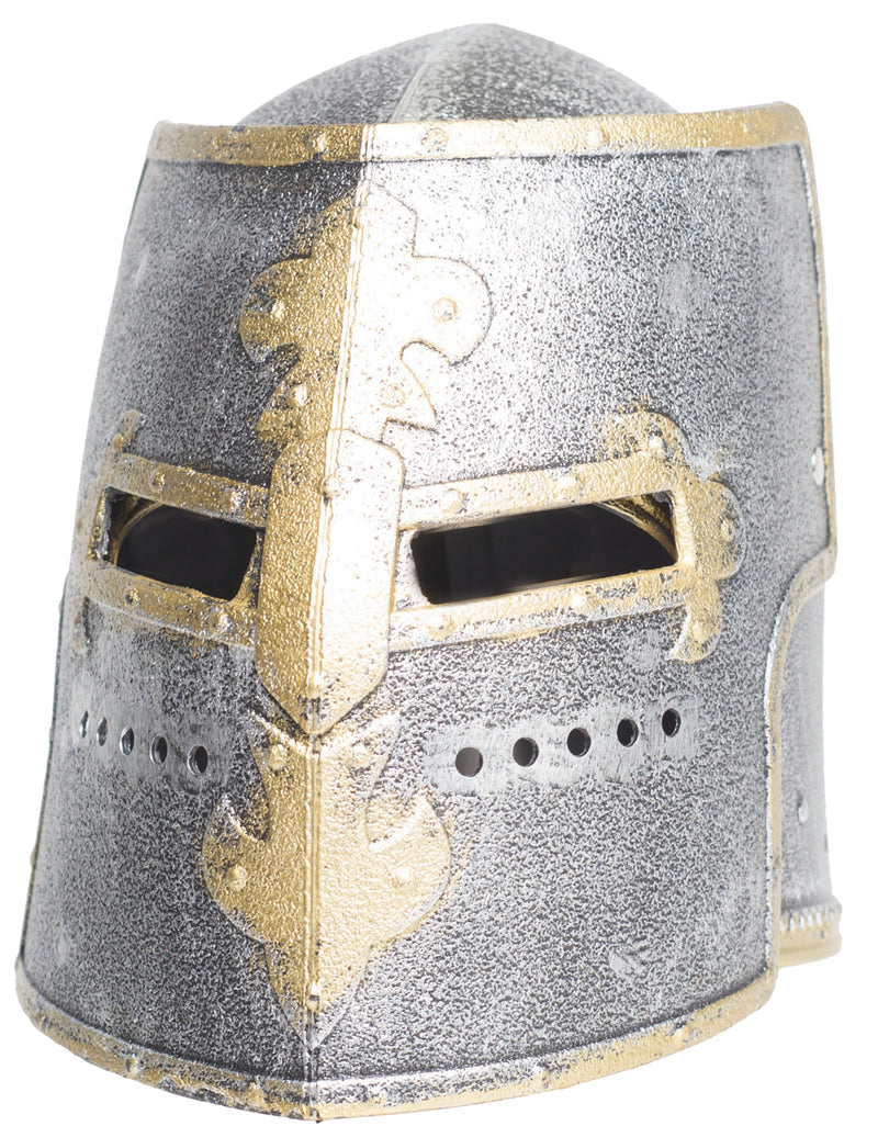 Knight Box Helmet Silver - image 1