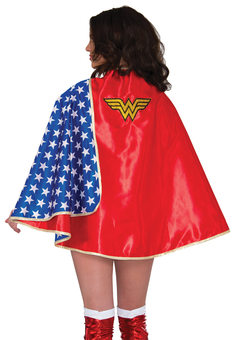 Wonder Woman Costume Cape Dlx - One Size Fits Most - image 1