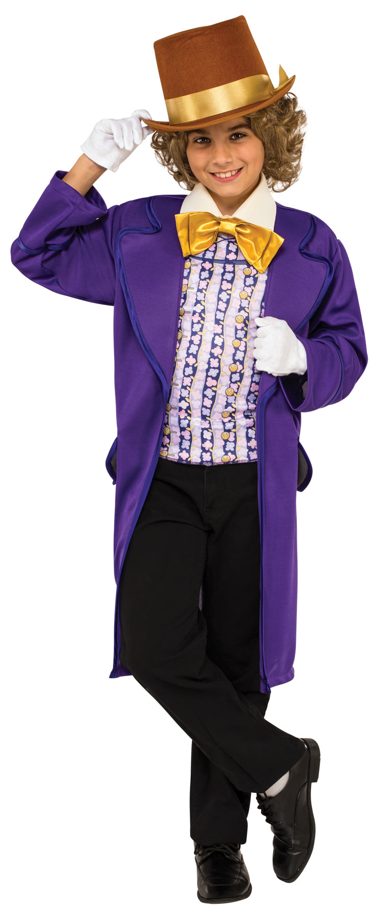 Willy Wonka Costume - SMALL - image 1