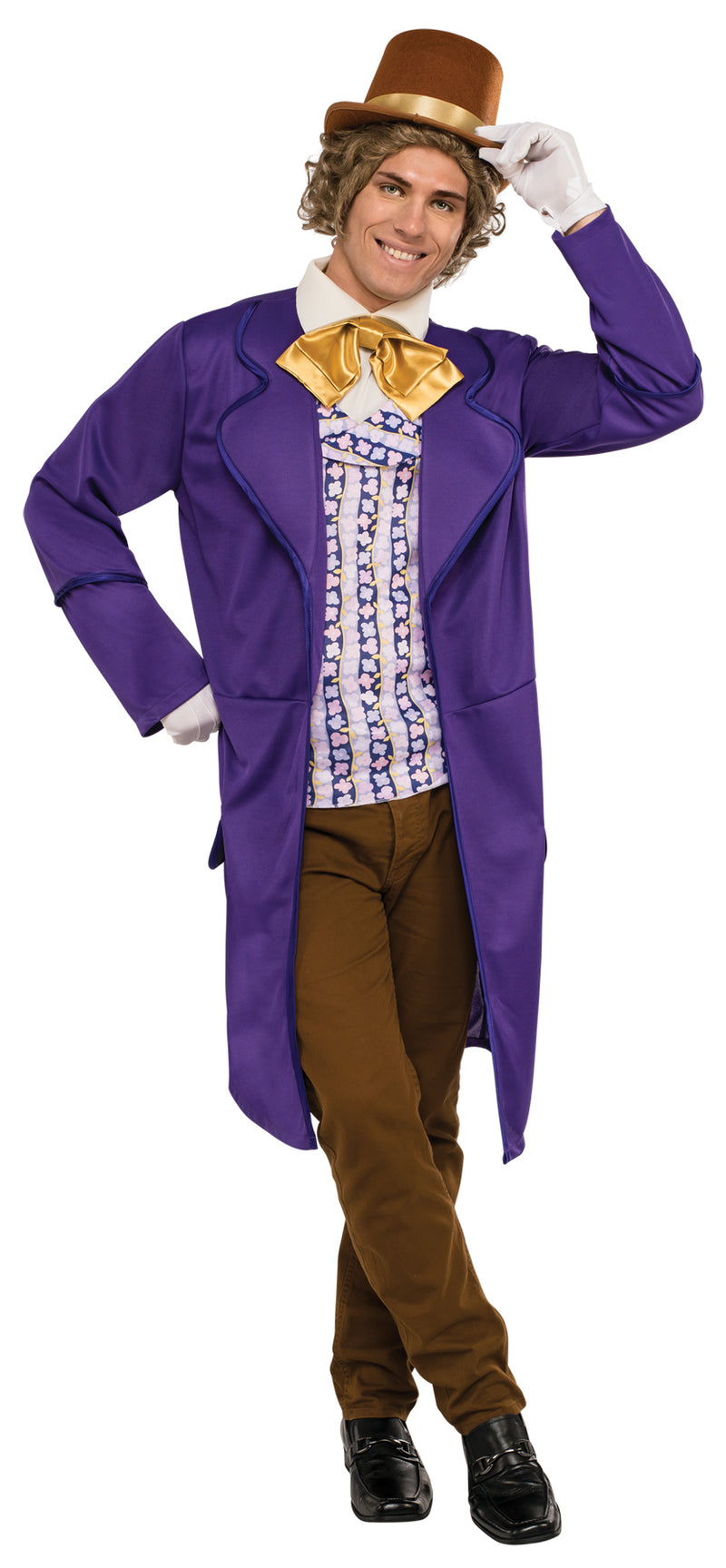 Willy Wonka Costume - Standard 38-42 - image 1