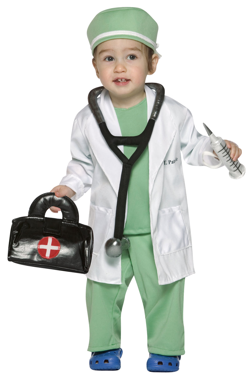 Doctor Toddler Costume - 18-24 Months - image 1