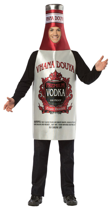 Spirited Vodka Bottle Costume