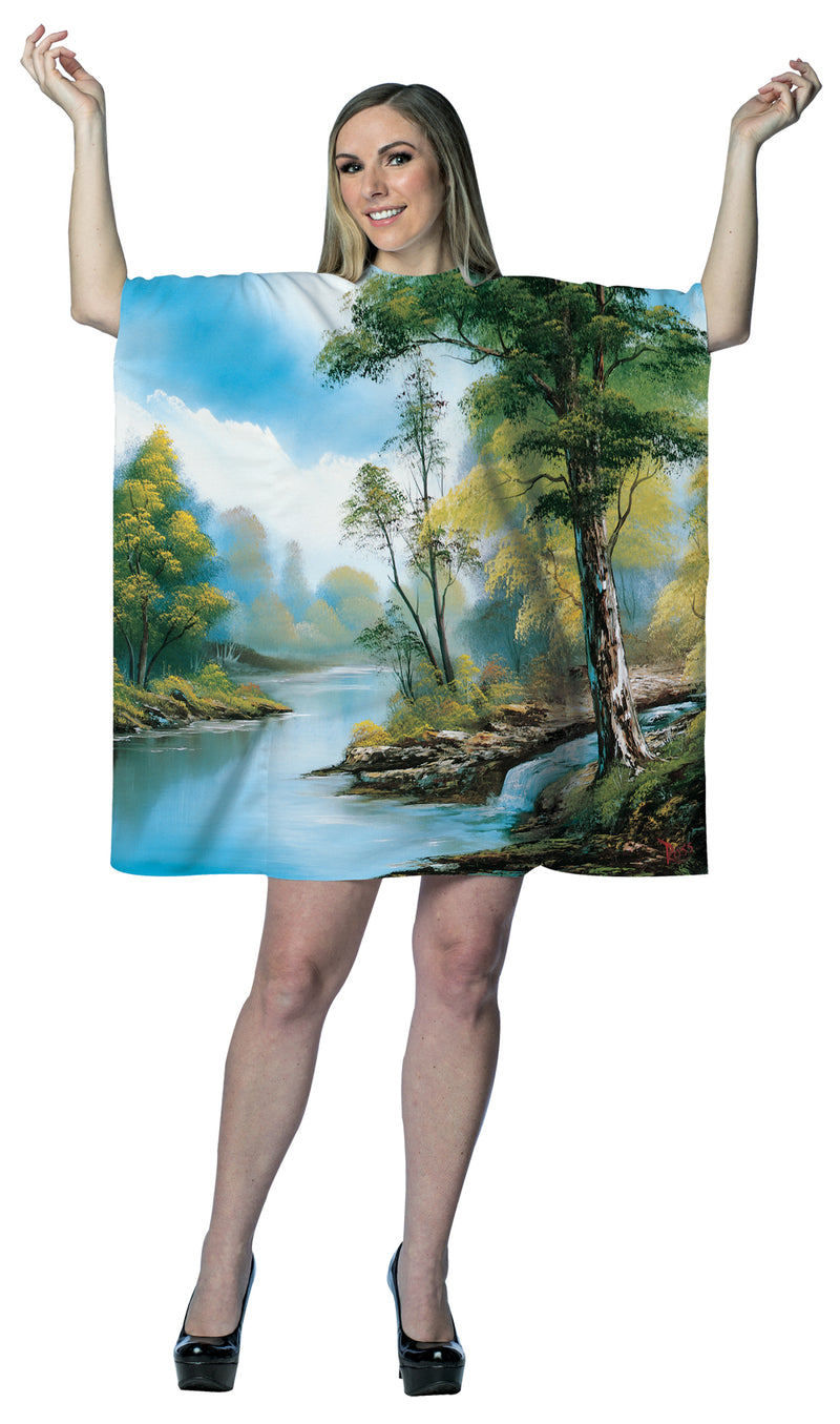 Bob Ross Painting Dress | Costume-Shop.com - One Size - image 1
