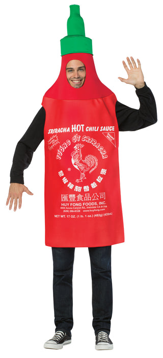 Sriracha Sauce Sizzle Costume