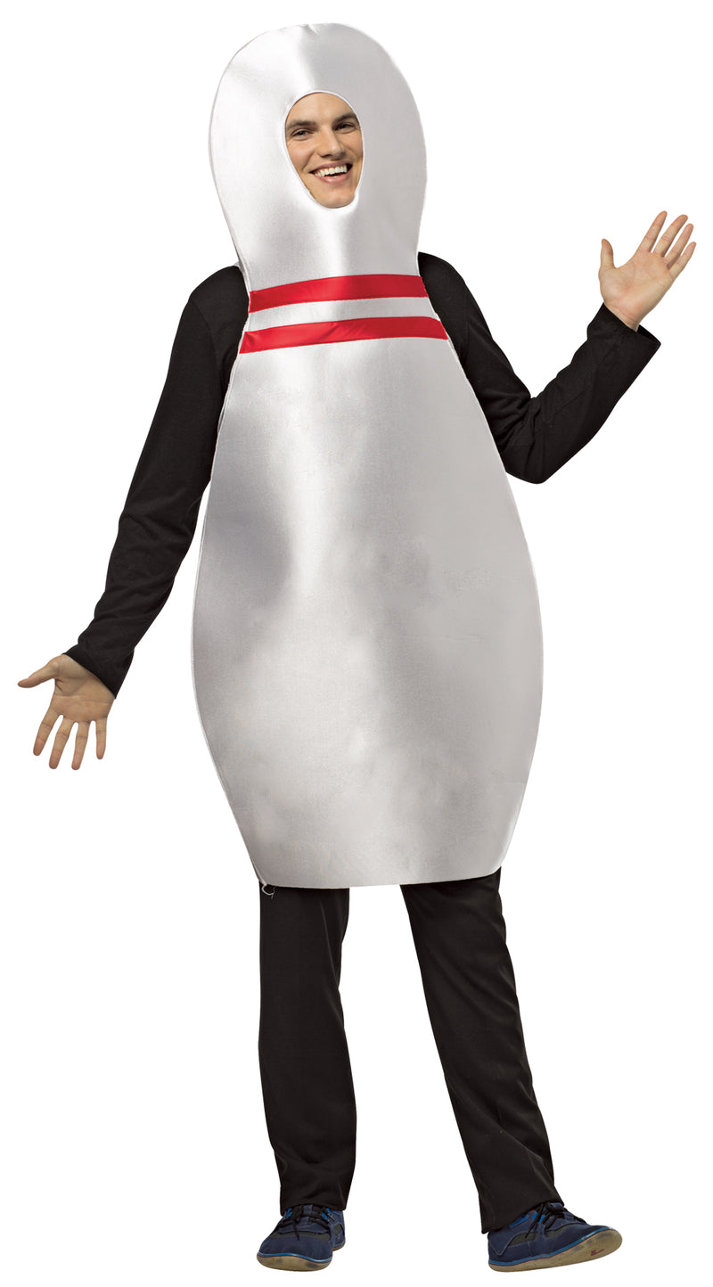 Bowling Pin Bash Costume | Costume-shop.com - One Size Fits Most - image 1
