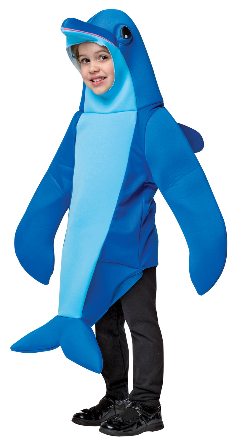 Dolphin Toddler Costume - 3T-4T - image 1