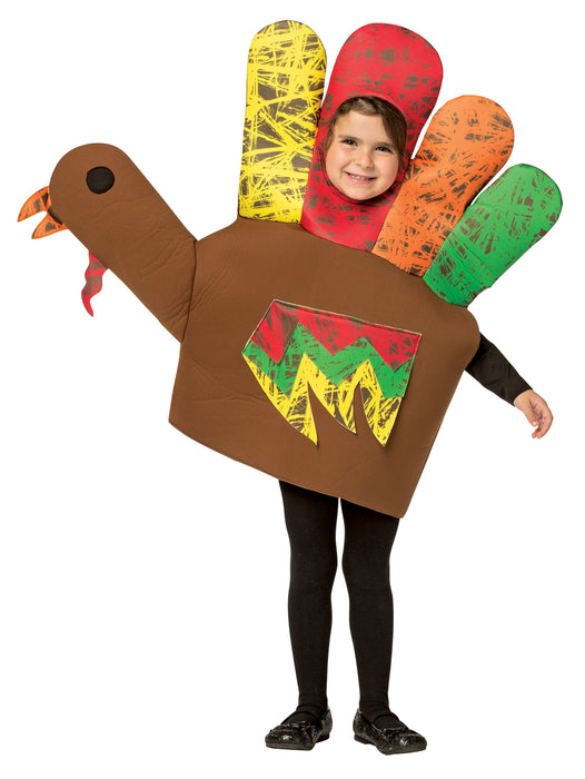 Hand Turkey Throwback Costume