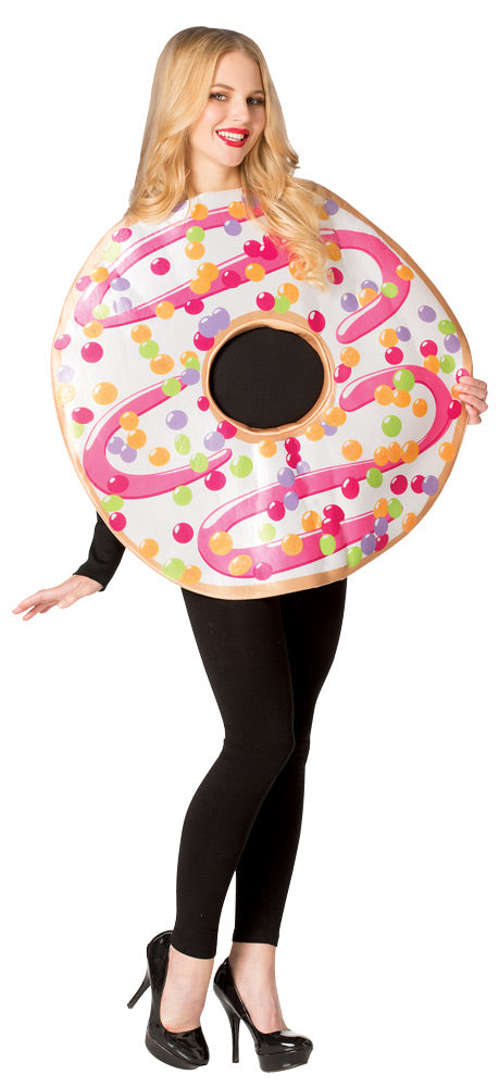 White Frosted Donut | Costume-Shop.com