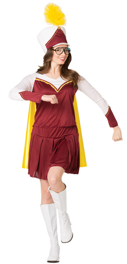 Retro Marching Band Uniform Costume for Women - One Size - image 1
