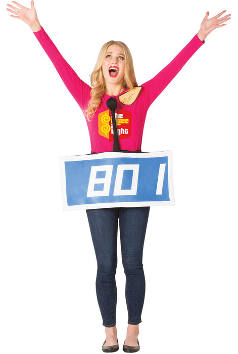 Price Is Right Costume Blue