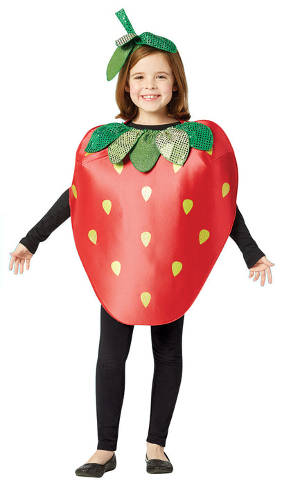 Sweet Sparkly Strawberry Costume