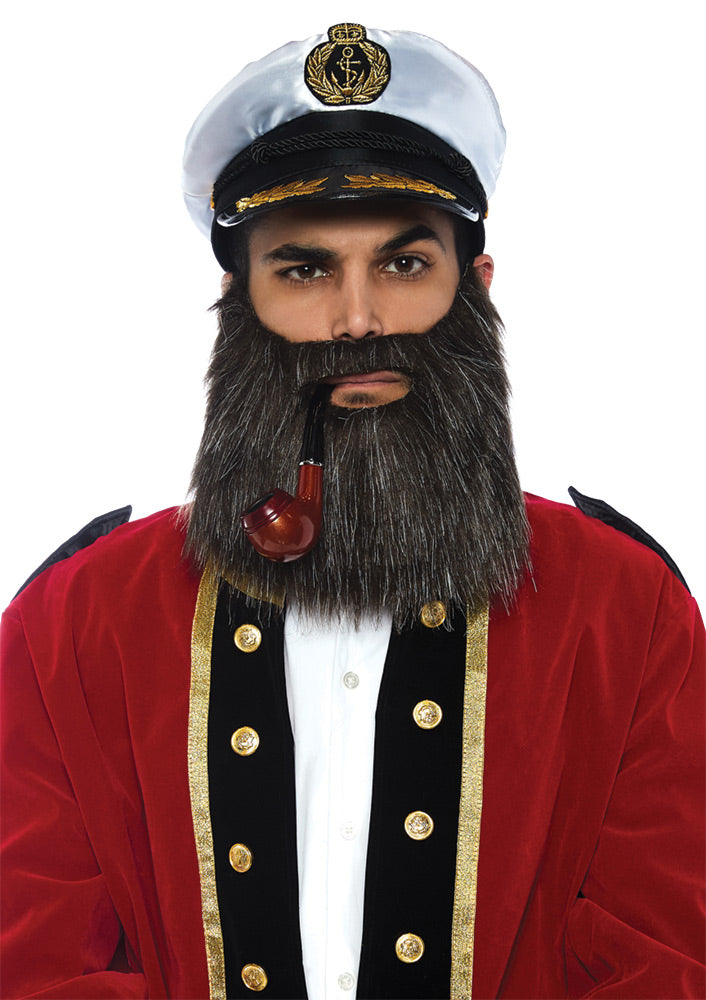 Captain Kit w/ Beard Pipe | Costume-Shop.com