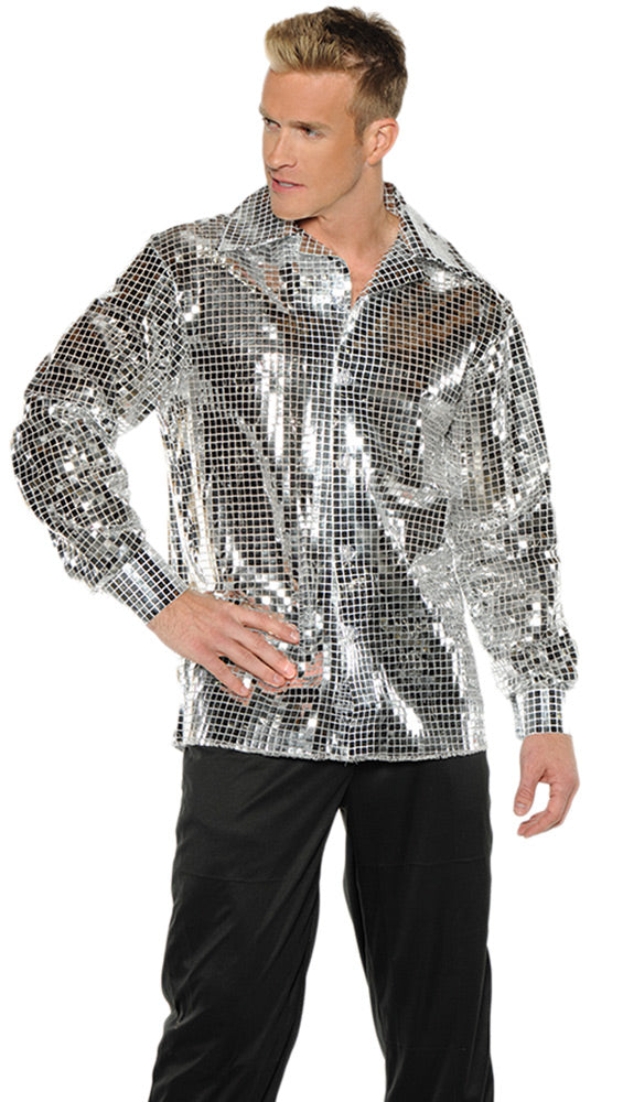 Awesome Disco Ball Shirt Costume | Costume-shop.com - XLARGE - image 1
