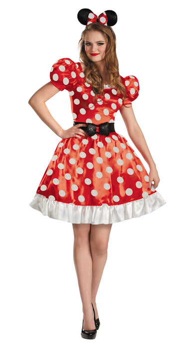 Red Minnie Classic Costume